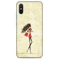 Lopard Xiaomi Redmi 9A Uyumlu Kılıf Sürreal Yüzler ♀ (38) Neo Hybrid Kılıf Desenli