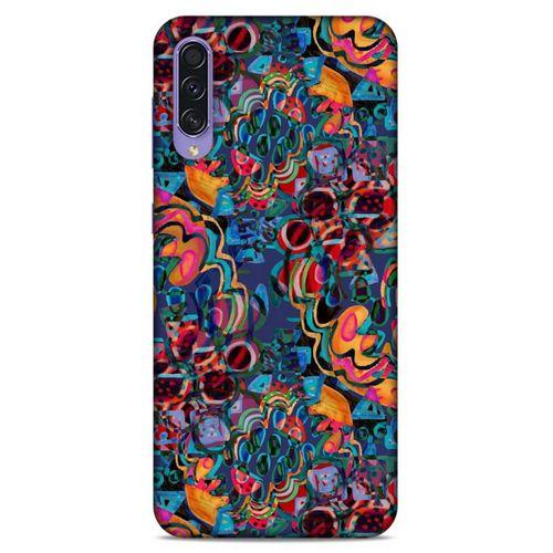 Lopard Samsung Galaxy A50s Uyumlu Kılıf Soyut Sanat (28) Desenli Arka Kapak