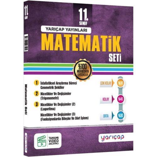 11. Sınıf Matematik Seti Yarı Çap Yayınları