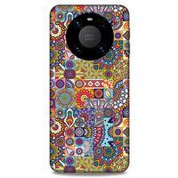 Lopard Huawei Mate 40 Pro Uyumlu Kılıf Ethnic Culture (25) Antişok Kapak