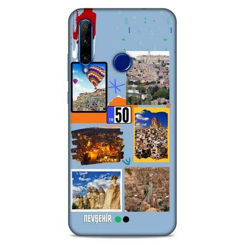 Lopard Huawei Y6P Uyumlu Kılıf Şehirli ※ (50) Nevşehir Shockproof Kılıf