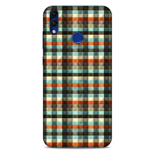 Geometrix 68 Huawei Honor 8C Kılıf Silikon Kapak