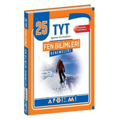 TYT Fen Bilimleri 25 li Denemeleri Apotemi Yayınları