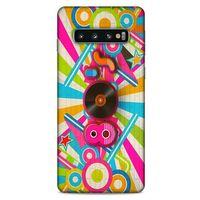 Retro (46) Desen Core Armor Kılıf Renkli Samsung Galaxy S10 Kılıf