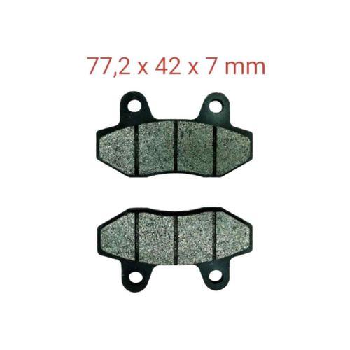 MONDİAL Mondial 151 Rs Arka Fren Disk Balatası Delta 7 Mm