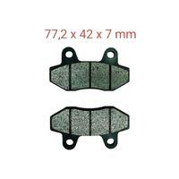 MONDİAL Mondial 151 Rs Arka Fren Disk Balatası Delta 7 Mm