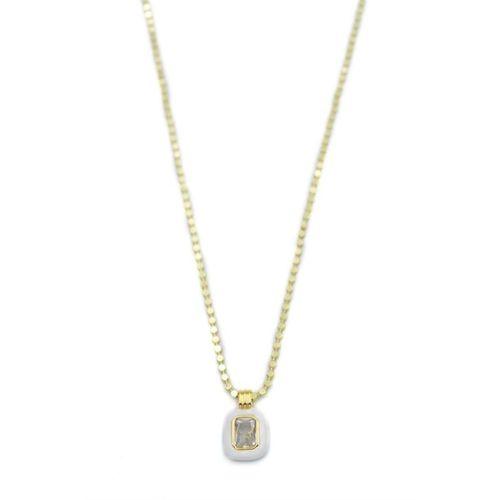 Ezme Zincir Kolye - 60 cm - Altın