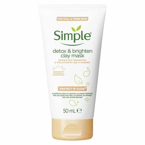 Simple Protect & Glow Detox Işıltı Veren Kil Maskesi 50 ML
