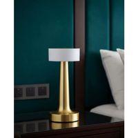 Şarjlı Dokunmatik Led Masa Lambası 3 Renk Dimmer Özellikli