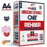 2025 MEB-AGS ÖABT Rehber Öğretmenliği ÖSYM Tıpkı Basım 11’li Deneme Paketi