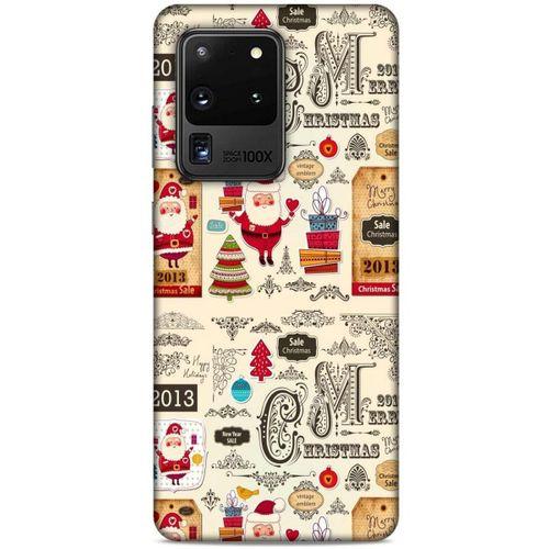 Retro (44) Desen Tough Armor Kılıf Renkli Samsung Galaxy S20 Ultra Kılıf