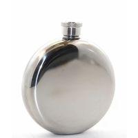 Paslanmaz Çelik Yuvarlak 5 Oz Tekli Matara Alk2676