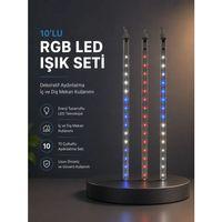 Kayan Yıldız Efektli Rgb Led Işık Seti İç Ve Dış Mekan Kullanımı