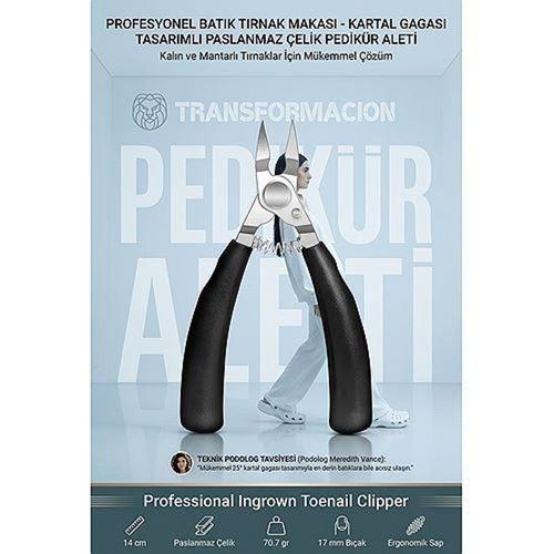 Batık Tırnak Makası Kalın ve Mantarlı Ayak Tırnak Pensi Et Kesici Kartal Gagası Tasarımlı Paslanmaz Çelik Profesyonel 723646