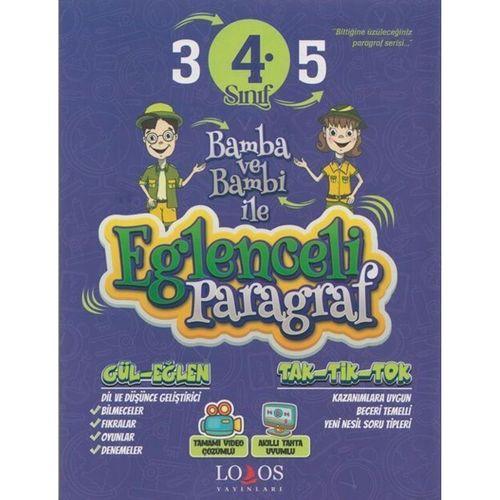 4. Sınıf Eğlenceli Paragraf Yeni Nesil Soru Bankası Lodos Yayınları