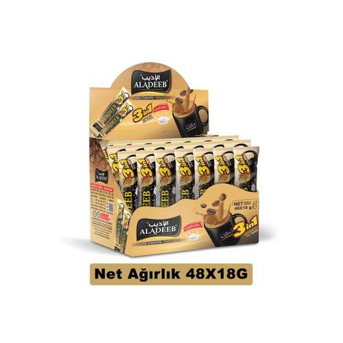 3'ü 1 Arada Sütlü Köpüklü 48'li Fırsat Paketi Ekonomik Hazır Kahve