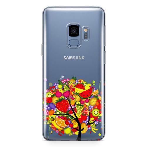 Samsung Galaxy S9 Kılıf Meyve Bahçeleri Arka Kapak Koruma Desenli Full Koruyucu