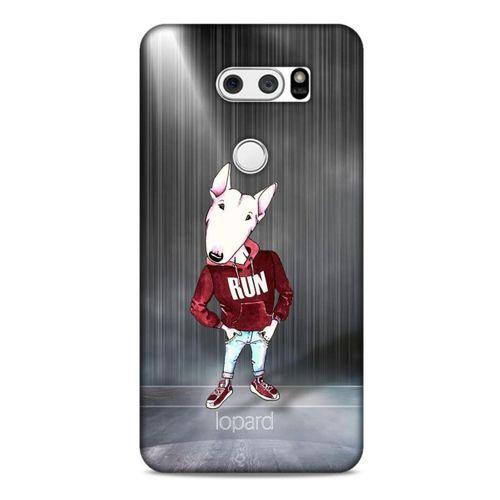 LG K50S Kılıf FunnyMaX (41) Tank Kılıf Gri Bull Teriyer