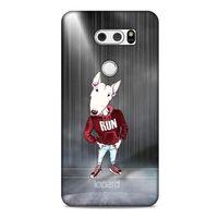 LG K50S Kılıf FunnyMaX (41) Tank Kılıf Gri Bull Teriyer