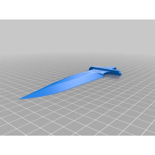 Wotan 3K Bıçak Replikası Sergi Standı BOPE Efsanevi Bıçağına Saygı (Bu ürün Sadece Plastik parçadır - Almadan Önce Soru Sorabilirsiniz)