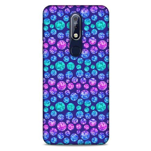 Geometrix 58 Nokia 7.1 Kılıf Silikon Kapak