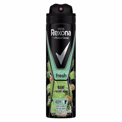 Rexona Natural Fresh Nane + Sedir Ağacı Erkek Sprey Deodorant 150 ML