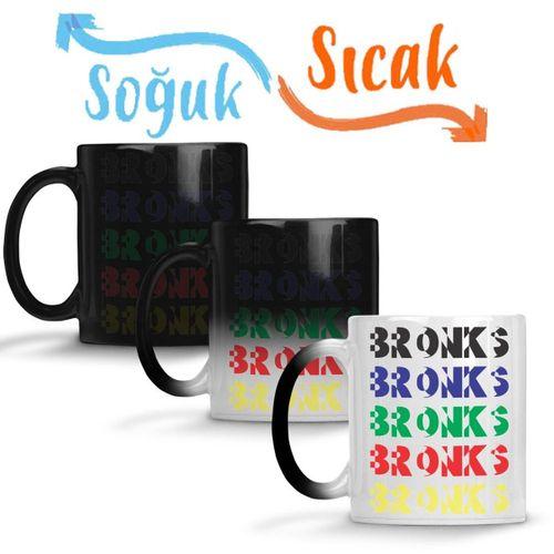Bronks Sihirli Kupa Bardak Porselen
