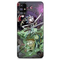 Samsung Galaxy M31s Uyumlu Kılıf Rick And Morty (25) Antişok Kapak Tricia Lange
