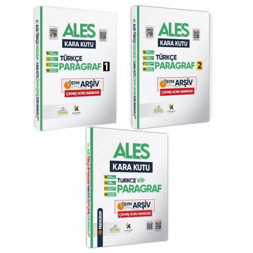 ALESin Kara Kutusu PARAGRAF 3lü ALTIN SET Konu Özetli Çözümlü ÖSYM ARŞİV Çıkmış Soru Bankası