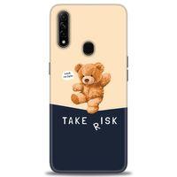 Oppo A31 Kılıf HD Baskılı Kılıf - Take Risk + Tam Ekran Koruyucu