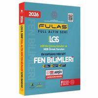 2026 8 Sınıf Full LGS Altın Seri (FULAS) FEN BİLİMLERİ MEB Çıkmış Soru Bankası Modüler Seti Çözümlü