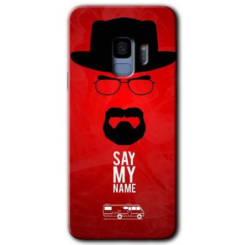 Galaxy S9 Kılıf HD Desen Baskılı Arka Kapak - Say My Name