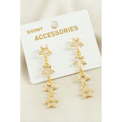 Yıldız Trend Metal Küpe