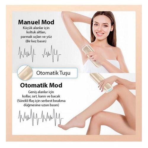 EZERE IPL Buz Lazer Epilasyon 999.999 Atim Otomatik/manuel Dokunmatik Ekran Agrisiz Vücut Yüz Cihazi