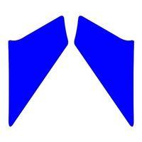 SEVGENT Cg Mavi Ön Çamurluk Yan Sticker