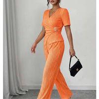 Kadın Toka Detaylı Kruvaze Takım