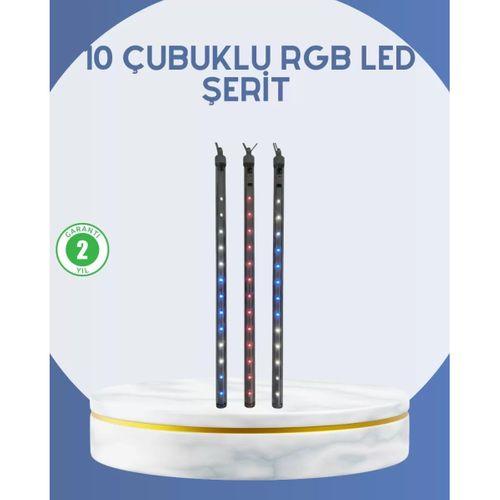 Dış Mekan Led Kayan Yıldız Işığı 10 Çubuk Aydınlatma