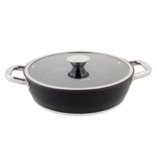 Aryıldız Trendy Induction Prestige 28 Cm Basık Tencere Siyah