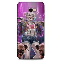 Samsung Galaxy J4 Plus Uyumlu Kılıf Harley Quinn (35) Fit Design Kılıf Lavanta pembesi