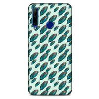 Huawei Y6P Kılıf Desenli Özel Seri Tüyler (50) Shockproof Kılıf