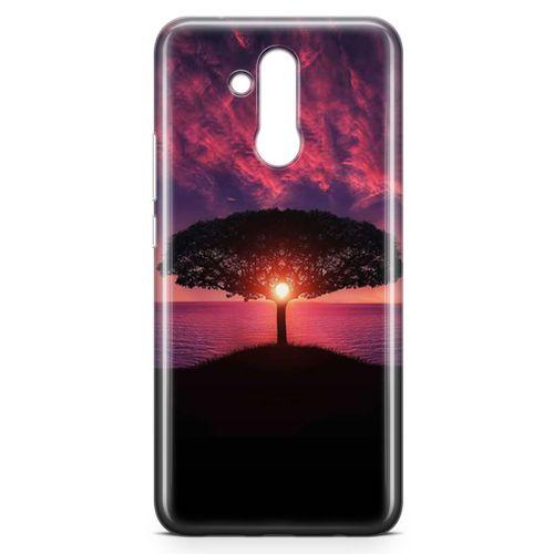 Huawei Mate 20 Lite Kılıf Güneşin Batışı Arka Kapak Koruma Desenli Full Koruyucu