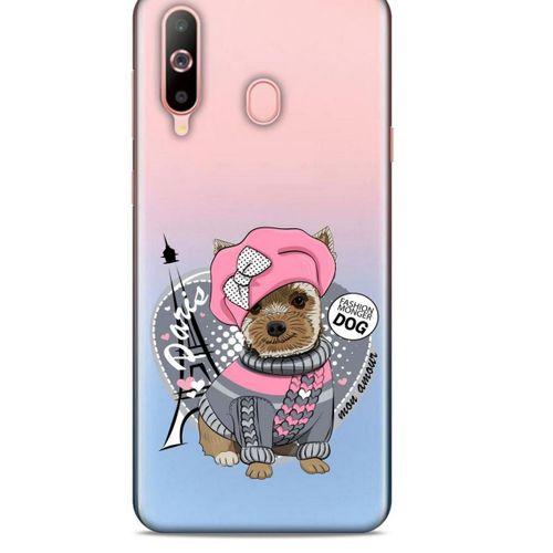 Zoologix (88) Samsung Galaxy M30 Şeffaf Kılıf Silikon Desenli