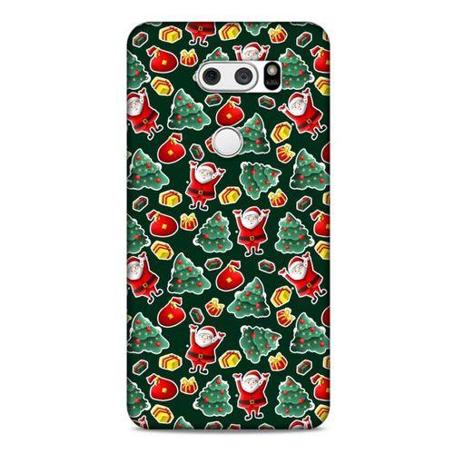 Yılbaşı Süsleri 42 LG K40S Kılıf Silikon Kapak