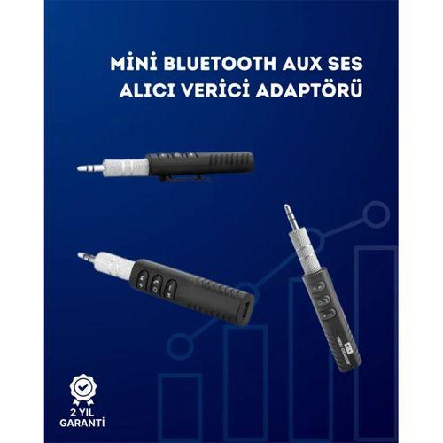 Kablolu Hoparlör Ve Kulaklıklar İçin Bluetooth Adaptör | Mini Boy, Klipsli, Taşınabilir