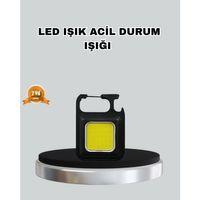 Usb Şarjlı 800 Lümen Led Fener – Mini Boy, 3 Işık Modlu, Anahtarlık Tipi El Feneri