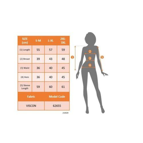 Kadın Uzun Kollu Yakası Açık Toka Detaylı Viskon Bluz