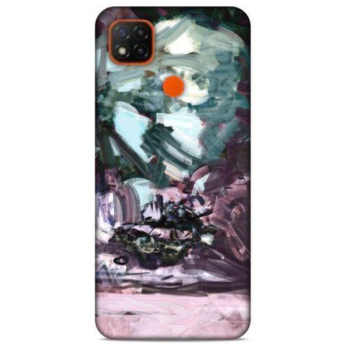 Lopard Xiaomi Redmi 9C Uyumlu Kılıf Soyut Sanat (39) Baskılı Liquid Crystal Kılıf