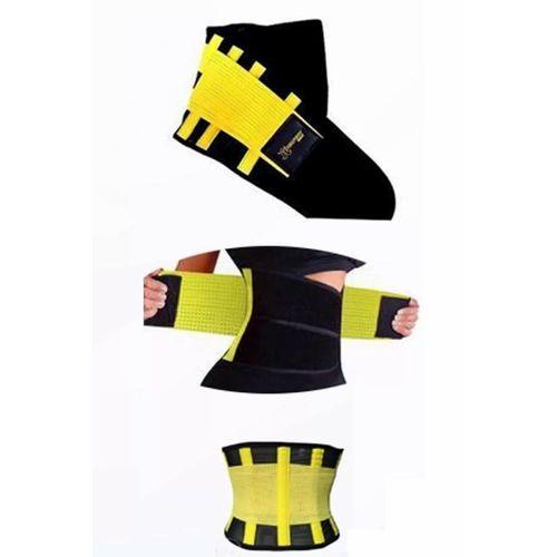 Hot Belt Termal Sauna Kemer Unisex Terletme Korsesi (sarı-siyah)