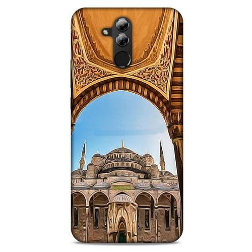 Huawei Mate 20 Lite Kılıf Dünya Mimarisi (13) Silikon Kap Sultanahmet Camii