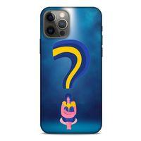 Apple iPhone 12 Pro Kılıf Depresyon (12) Koruyucu Silikon Kırmızı Bordo